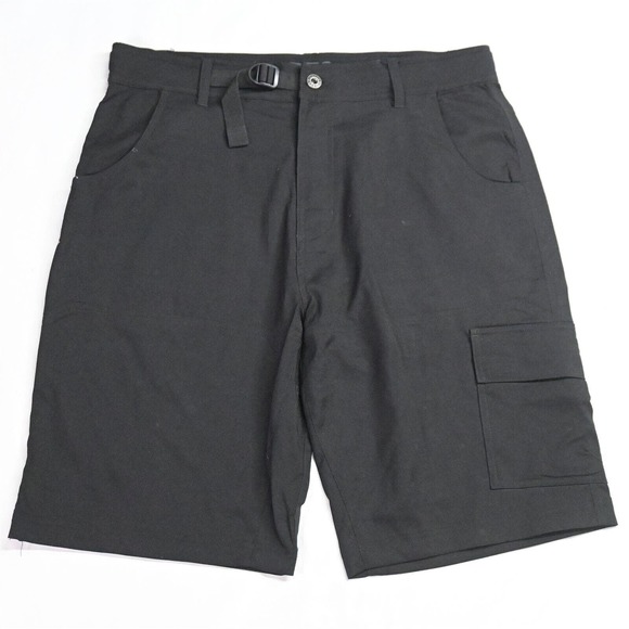 Gerry 32 x 10" Black Tech Stretch Performance Outdoor Cargo Shorts - Picture 1 of 7